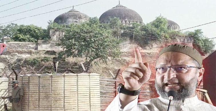 babri masjid asaduddin