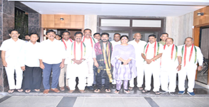 telangana congress brs