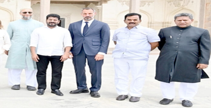 asad and revanth reddy