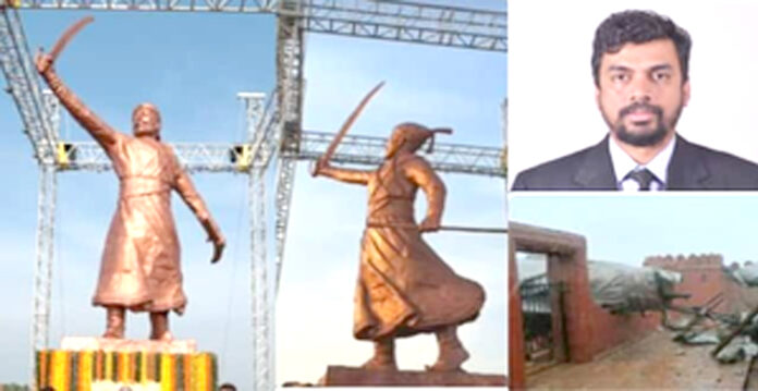 shivaji statue