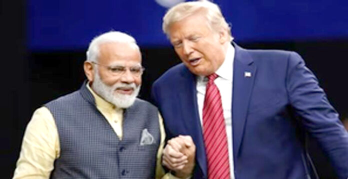 modi with trump