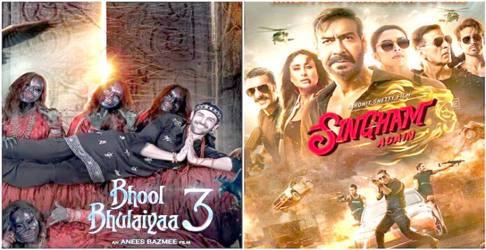 singham again and bhool