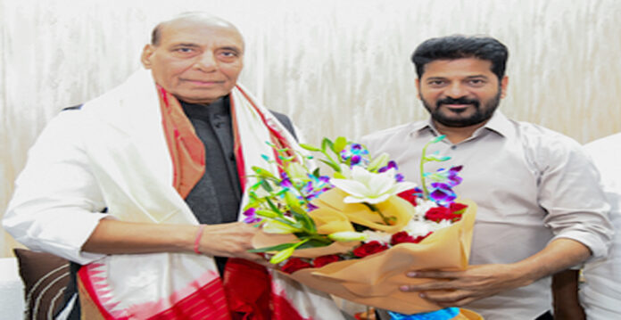 revanth reddy and rajnath singh