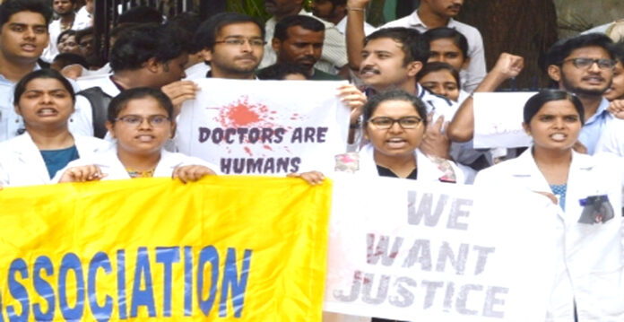 doctors protest