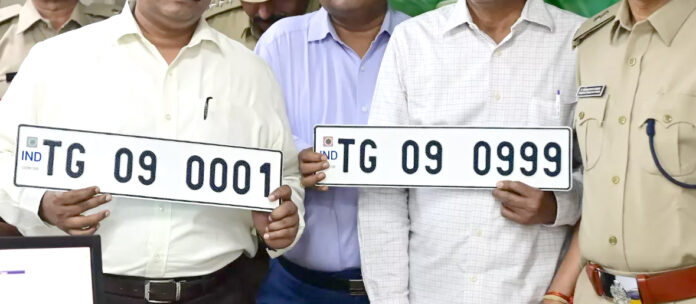 fancy number plate
