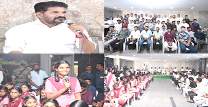 revanth reddy school