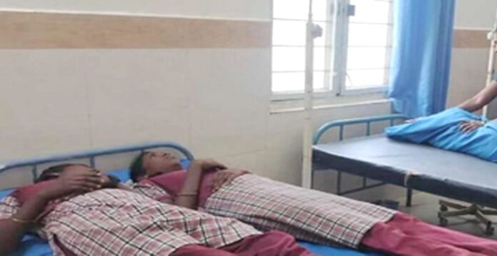 students falls ill