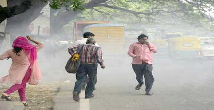 winter pollution in hyderabad