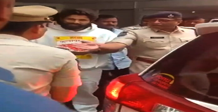 allu arjun arrested