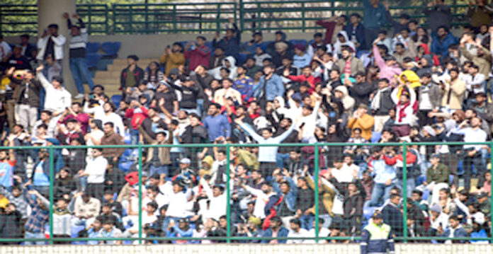 cricket crowd