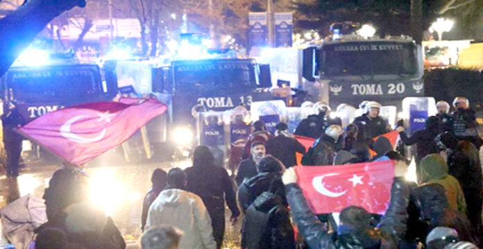 turkish protest