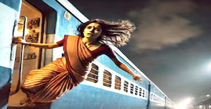 woman jumps from train