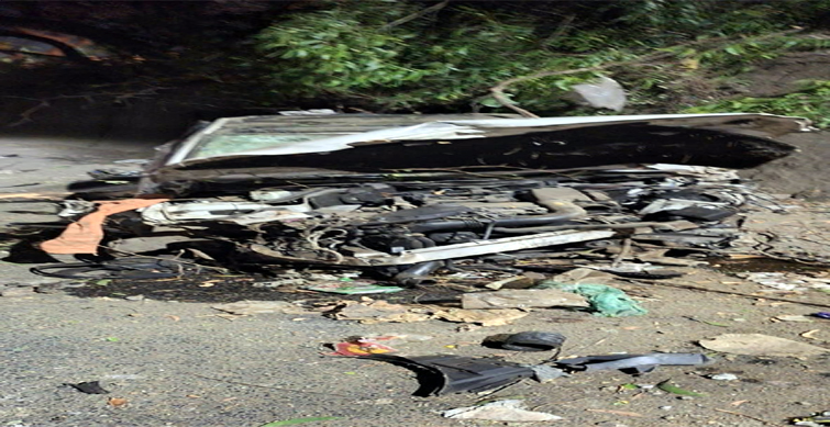 Pune hit-and-run: Merc crushes biker to death, falls off highway bridge