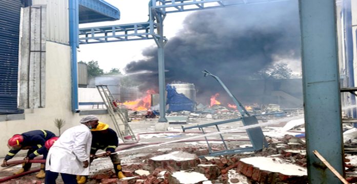 blast telangana factory