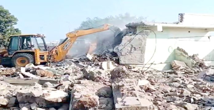 demolish
