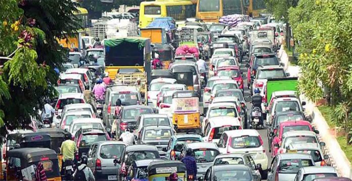 traffic jam